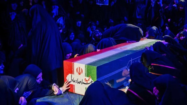 Khamenei's Body Arrives in Iraq as Funeral Procession Continues
