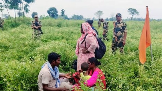 BGB Foils Attempt to Push 33 People into Bangladesh Through Lalmonirhat Border