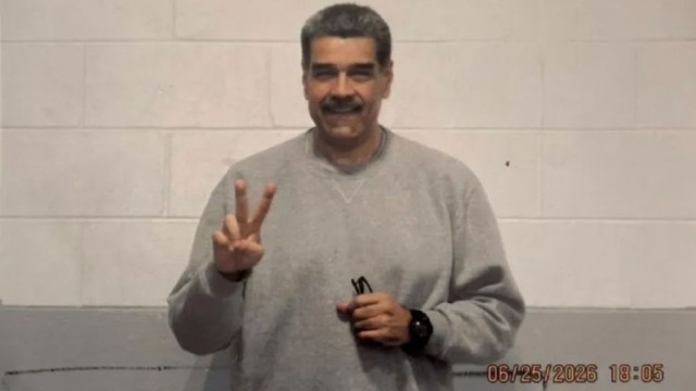 First photos of detained Nicolás Maduro released after eight months