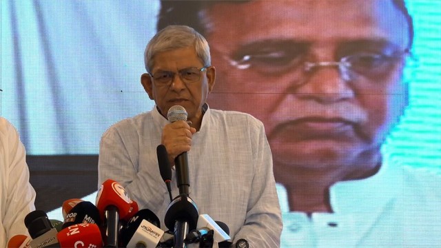 Mirza Fakhrul Warns of Environmental and Urban Risks Facing Dhaka