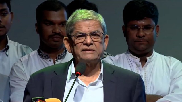 BNP Is a Democratic Party, Not Fascist, Says Mirza Fakhrul