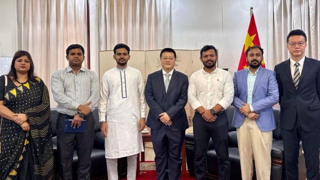 NCP Delegation Meets Chinese Ambassador Yao Wen in Dhaka