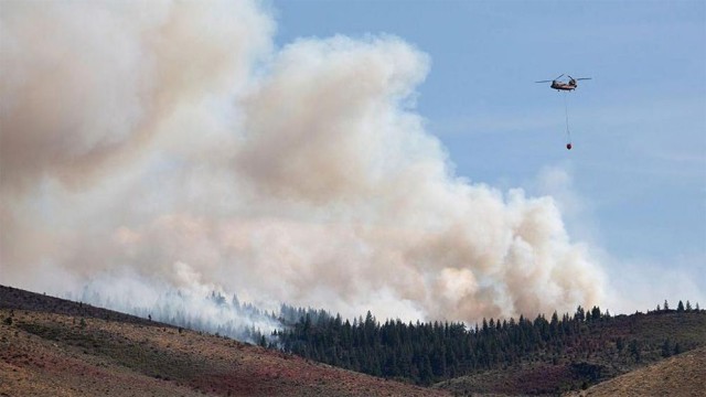 Wildfire Ravages Nevada, 13,000 Hectares Burned; 42,000 Evacuated