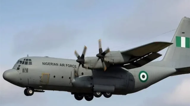 Nigerian Air Force Aircraft Crashes with 32 Onboard
