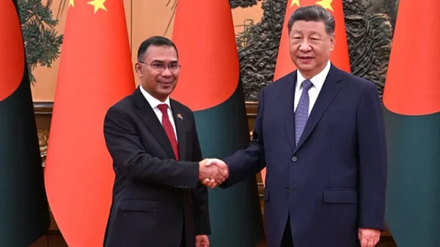 Prime Minister Tarique Rahman Meets Chinese President Xi Jinping in Beijing