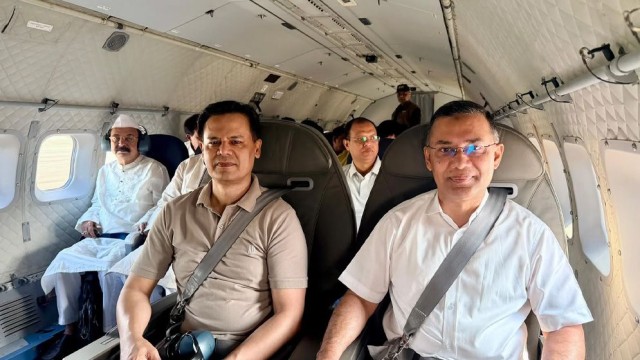 Tarique Rahman Leaves Dhaka for Three-District Tour on Mahanavami