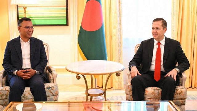 US Special Envoy Sergio Gore Meets Prime Minister Tarique Rahman