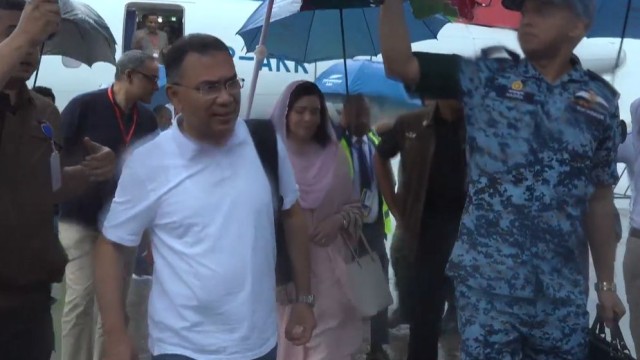 Prime Minister Tarique Rahman Arrives in Sylhet on First Official Visit