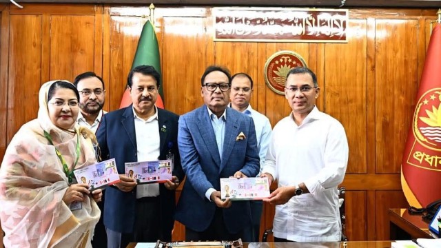 Prime Minister Unveils Commemorative Postage Stamp Marking FIFA World Cup 2026