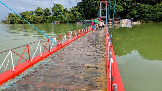 Kaptai Lake Water Rises Rapidly, Rangamati Hanging Bridge Submerged