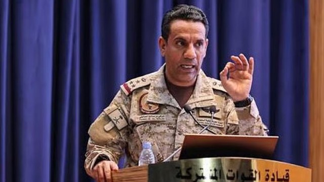 Saudi Coalition Says Ballistic Missile Fired Toward Southern Saudi Arabia Intercepted