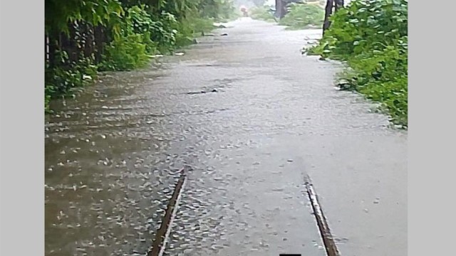 Rail Links to Cox's Bazar Suspended as Flooded Tracks Halt Train Services