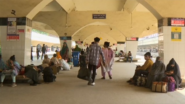Holidaymakers Begin Returning to Dhaka After Eid Vacation
