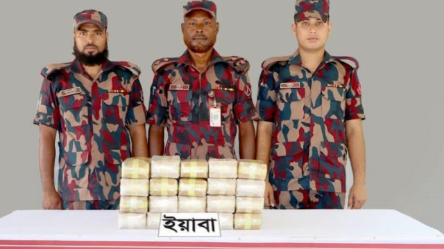 Yaba Worth Tk 6 Crore Seized in BGB Operation