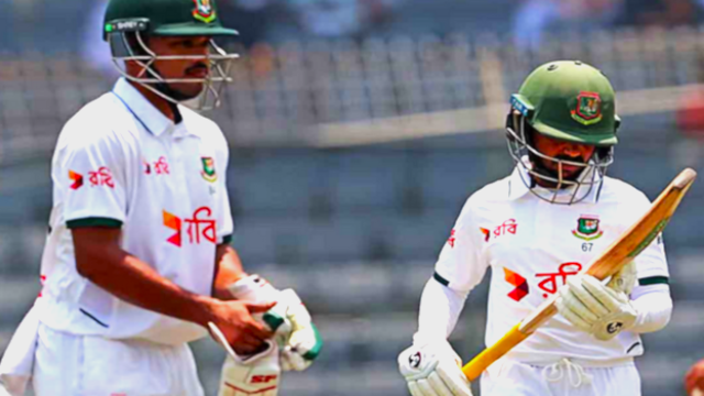 Bangladesh Recovers to 101-2 at Lunch After Early Blows in First Test