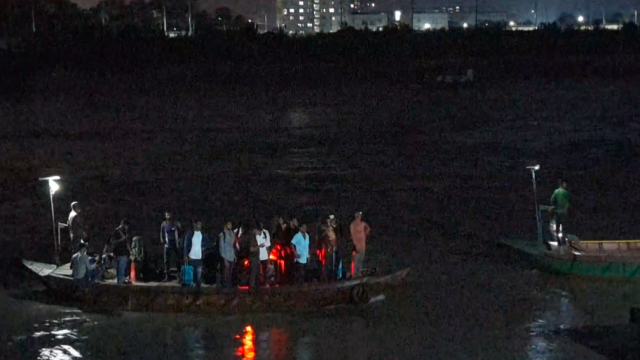 4 passengers missing after being hit by two trawlers while crossing the Mongla River