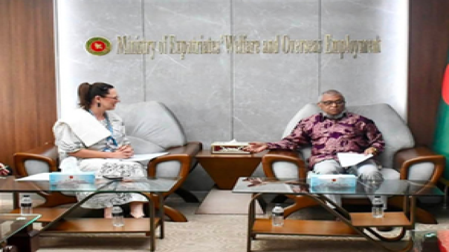 New IOM Chief Lauds Bangladesh's Leadership in Safe Migration Governance*
