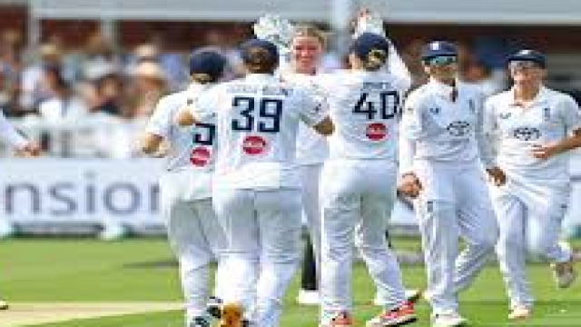 India Crush Egland by 270 Runs to Win Historic Women's Test at Lord's
