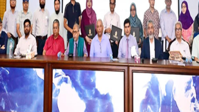 Six Chittagong University Teachers Receive Best Research Article Award 2025