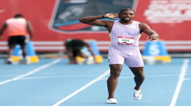Noah Lyles Powers to Third US 100m Title with World-Leading 9.79sec