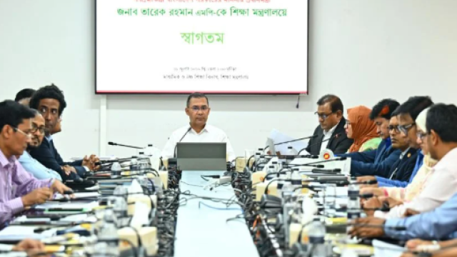 PM Tarique Rahman Vows Quality Education for All, Visits Education Ministry to Review Progress
