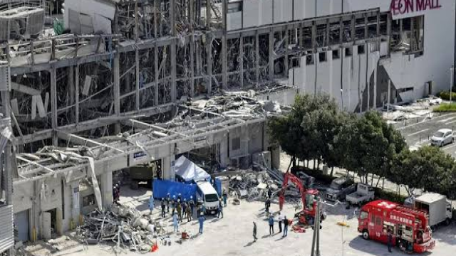 Japan Ends Rescue Ops at Quake-Hit Mall as Death Toll Reaches 36