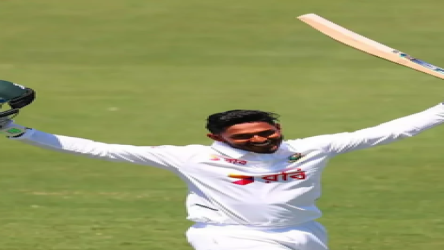  Tanzid Tamim's Maiden Test Century Puts Bangladesh in Command Against Australia