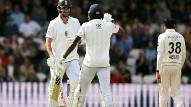 England Take Commanding Lead Despite Pakistan's Usman Five-Wicket Haul