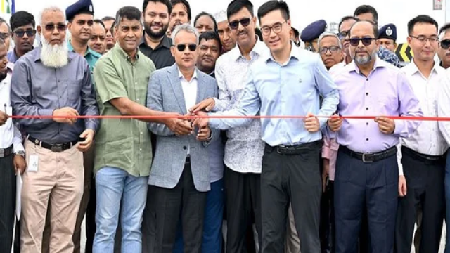 Two Service Bridges on Dhaka-Ashulia Elevated Expressway Opened to Traffic