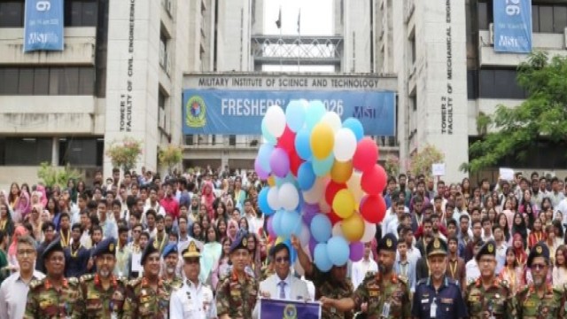 UGC Chairman Dr. Mamun Ahmed Urges MIST Freshers to Master Robotics and Innovation