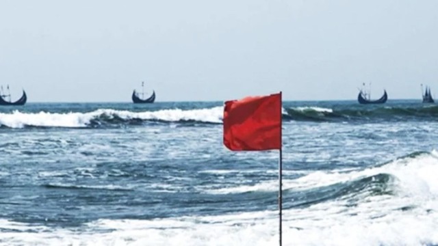 Meteorological Department Asks Four Seaports to Lower Warning Signal