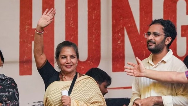 Shabana Azmi Diagnosed with Swine Flu, Forced to Skip Protests Over Exam Leaks
