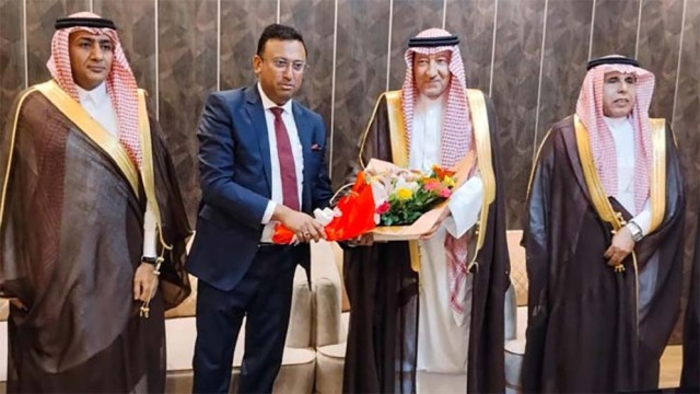 Foreign and Home Ministers meet Saudi Deputy Foreign Minister in Dhaka