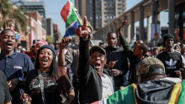 Over 900 Arrested During Anti-Immigration Protests in South Africa