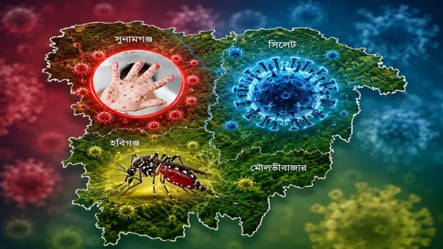 COVID-19 Returns to Sylhet as Measles, Dengue Raise Health Concerns