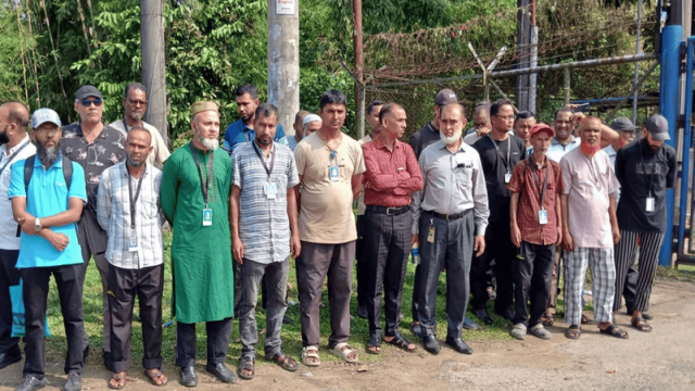 141 Security Workers Protest Dismissal at Chevron’s Sylhet Office