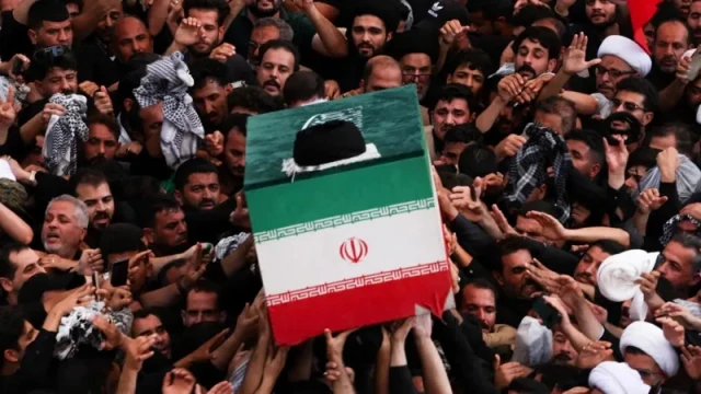 Millions Mourn Khamenei as Funeral Procession Reaches Iraq