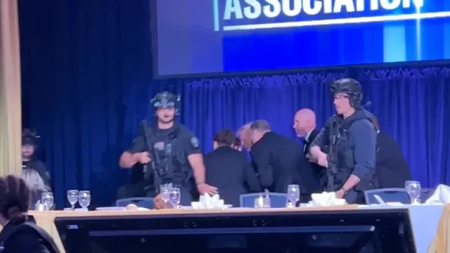 Trump Briefly Evacuated After Gunfire Scare Near Washington Event Venue