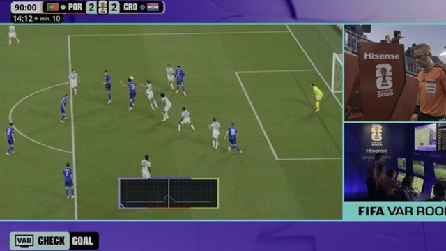 Late VAR Offside Call Ends Croatia's World Cup Dream as Portugal Advance