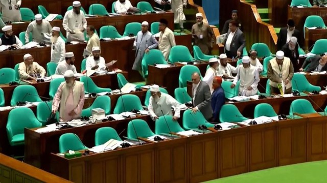 Opposition Walks Out of Parliament Over “Anti-People” Bills