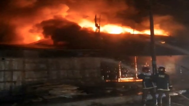 Late-night Fire Guts 3 Shops in Rangamati, No Casualties