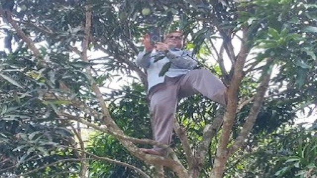 Digital Divide in Hill Tracts: Strict 9 AM Online Attendance Rule Forces Teacher up a Tree