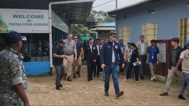 US Envoy Visits Rohingya Camps in Cox's Bazar