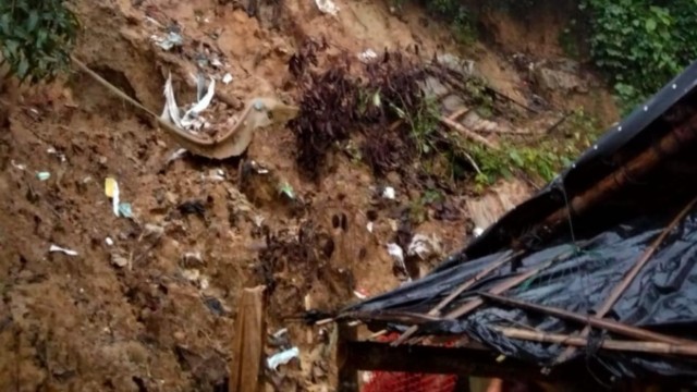 Rohingya Child Killed in Landslide at Ukhiya Camp as Heavy Rains Continue
