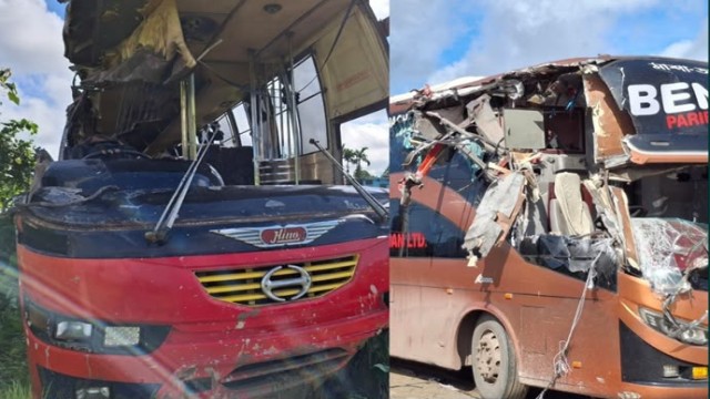8 Killed in Head-on Collision Between Two Buses in Sylhet