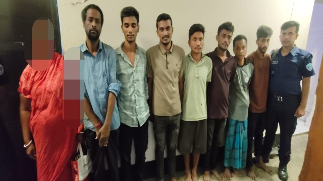 Eight Arrested in Rangamati Special Operation