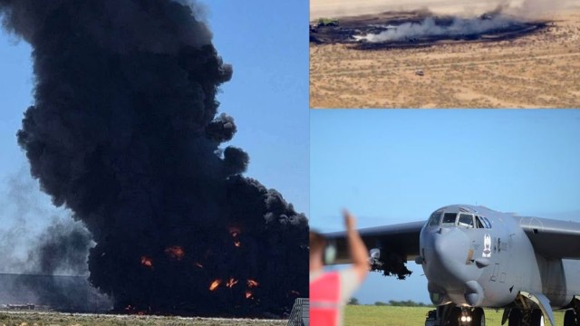 Eight Killed as B-52 Bomber Crashes at California Air Force Base