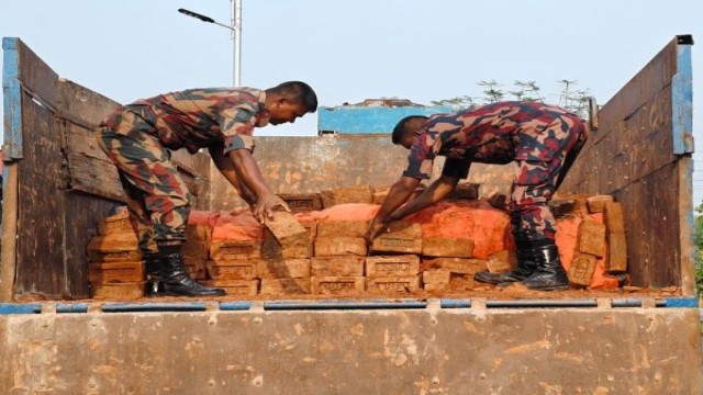 BGB Seizes Tk 2.2 Crore in Banned Indian Meds in Habiganj